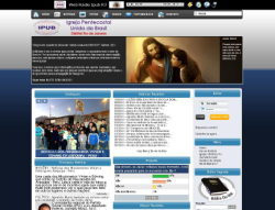 Tenha seu Site para Igrejas com WebRádio online na internet